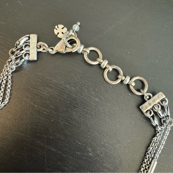 3 in 1 Lucky Brand silver necklace - Picture 6 of 7